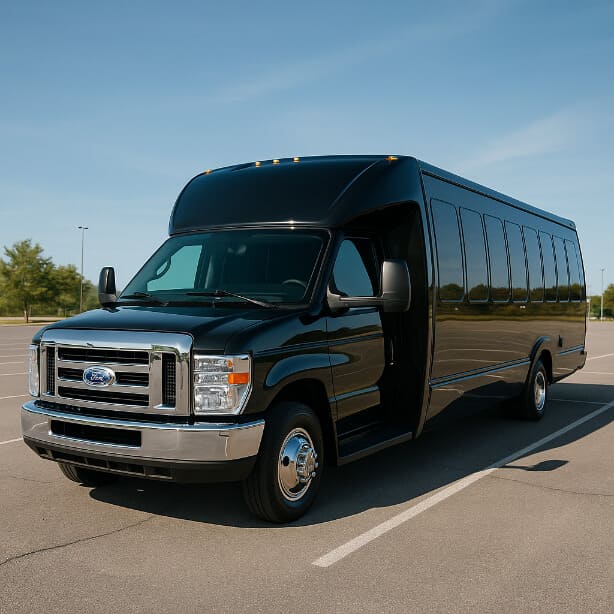 Missouri City Coach Bus Service 18 Passenger Minibus