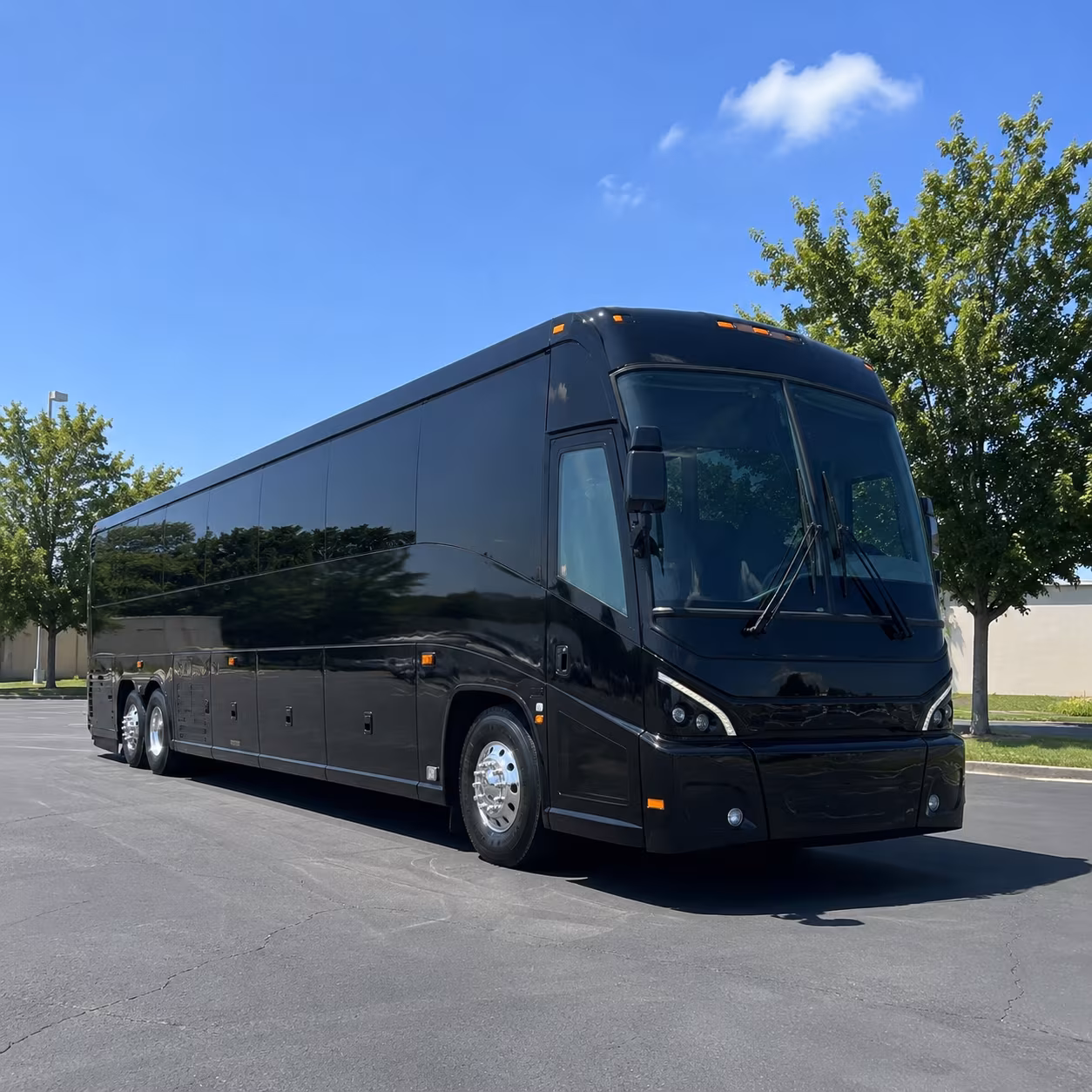 charter bus service for veterans groups and military family events in missouri city