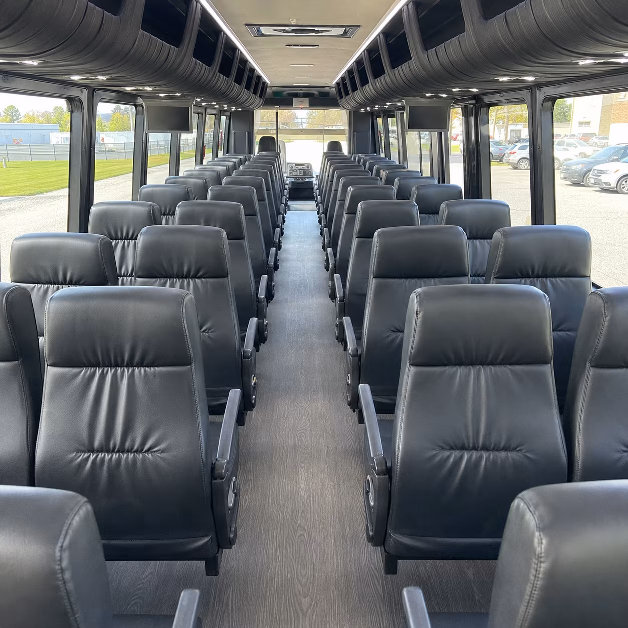 group transportation buses for local and youth sporting events in fort bend county