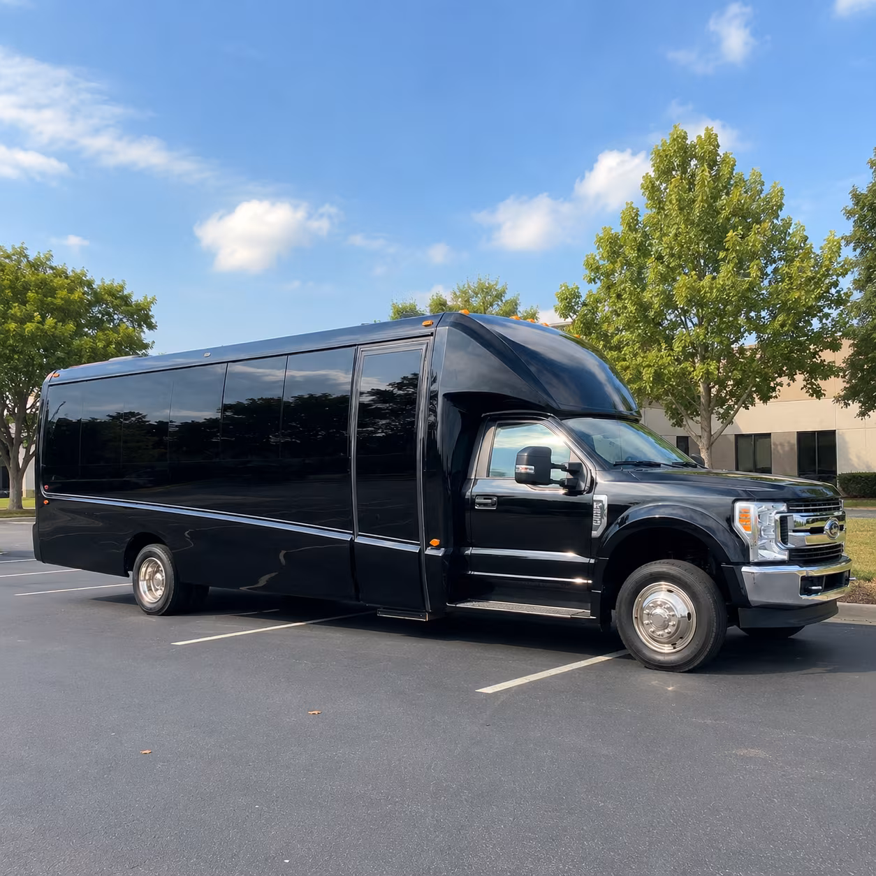 minibuses for executive transfers and small group corporate travel in missouri city