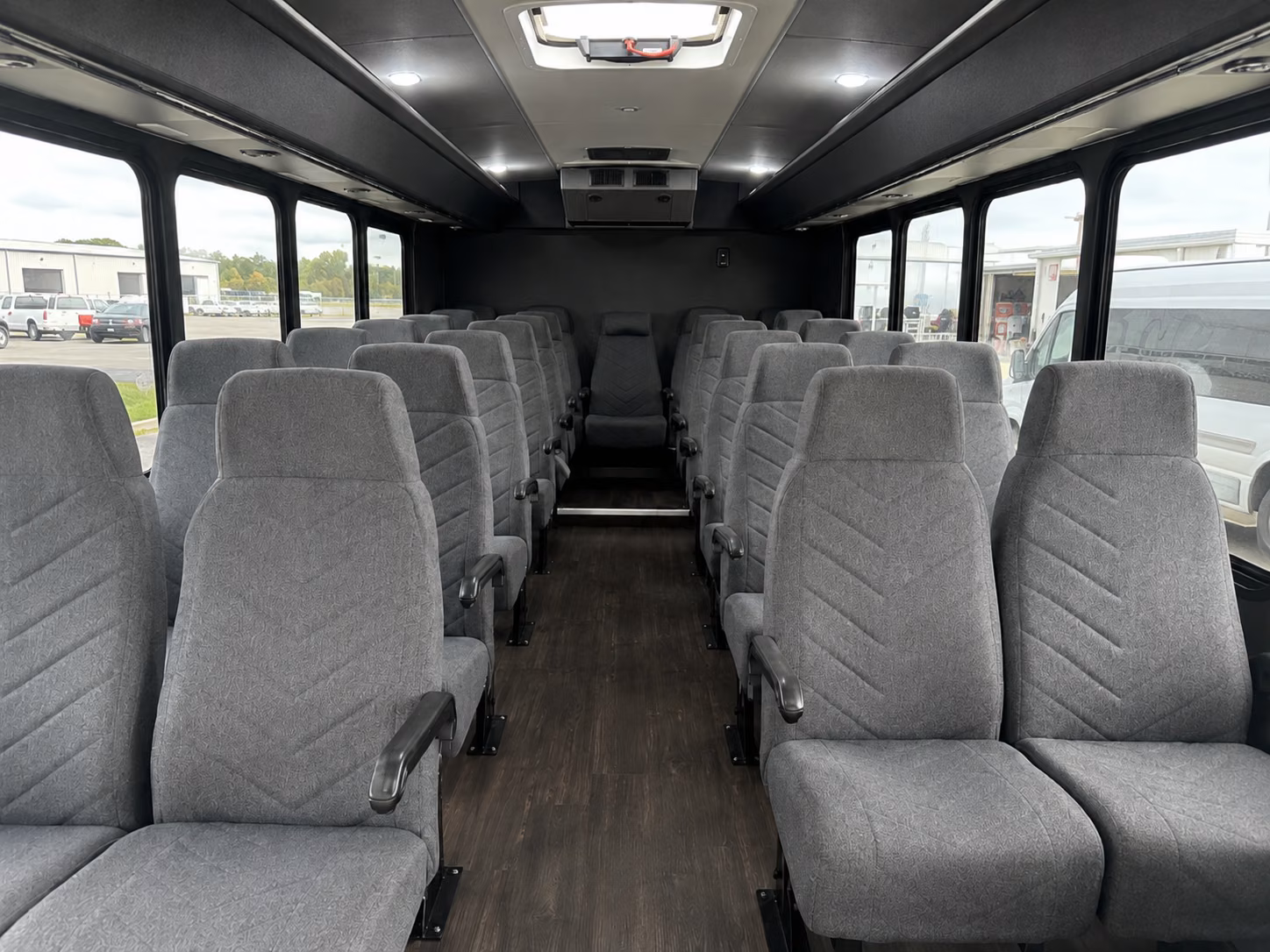 missouri city 15 passenger minibus inside