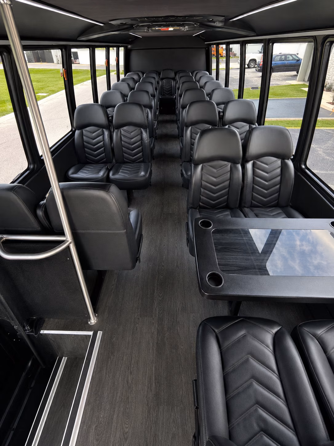 missouri city 15 passenger minibus interior