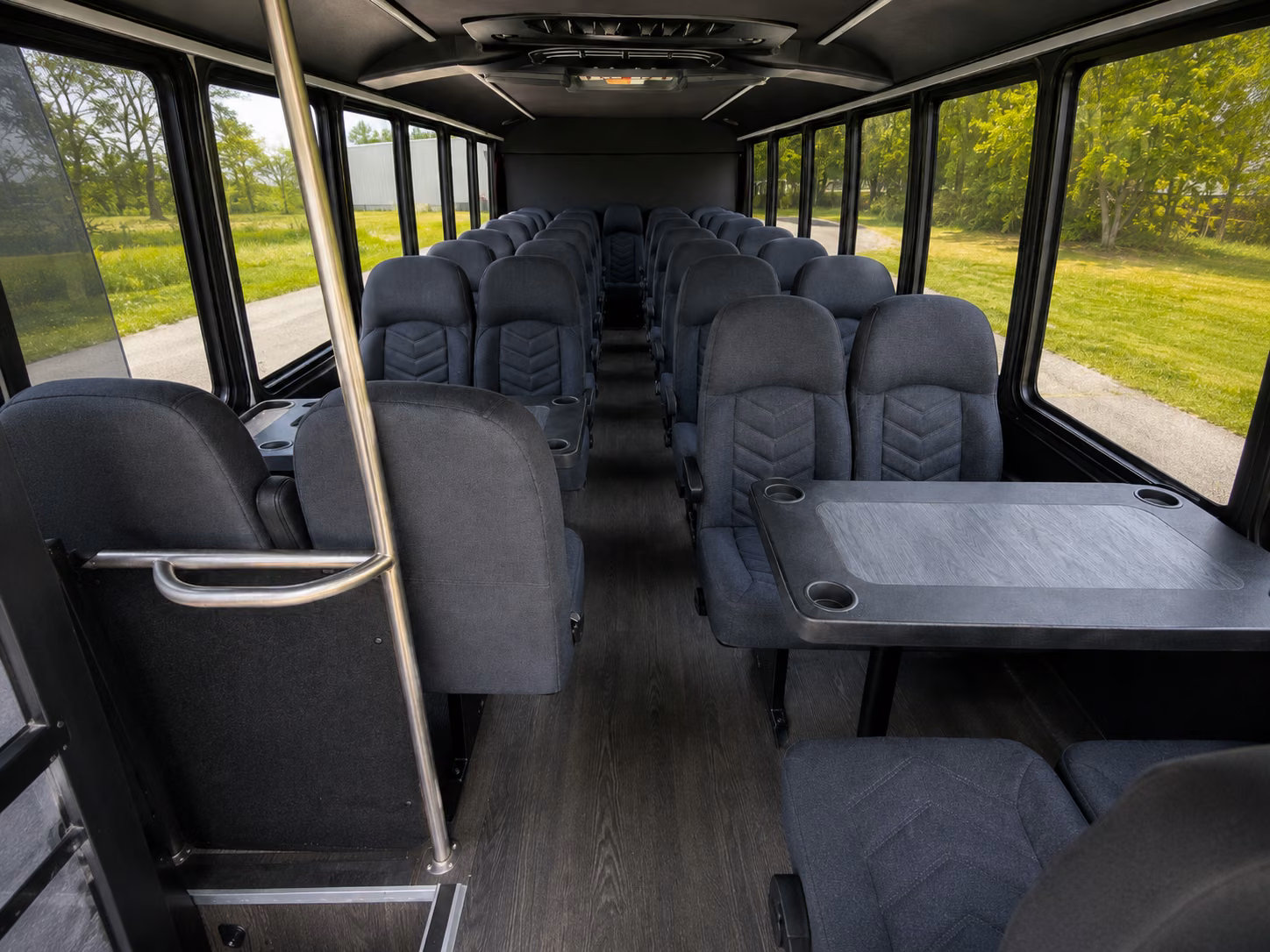 missouri city 18 passenger minibus interior