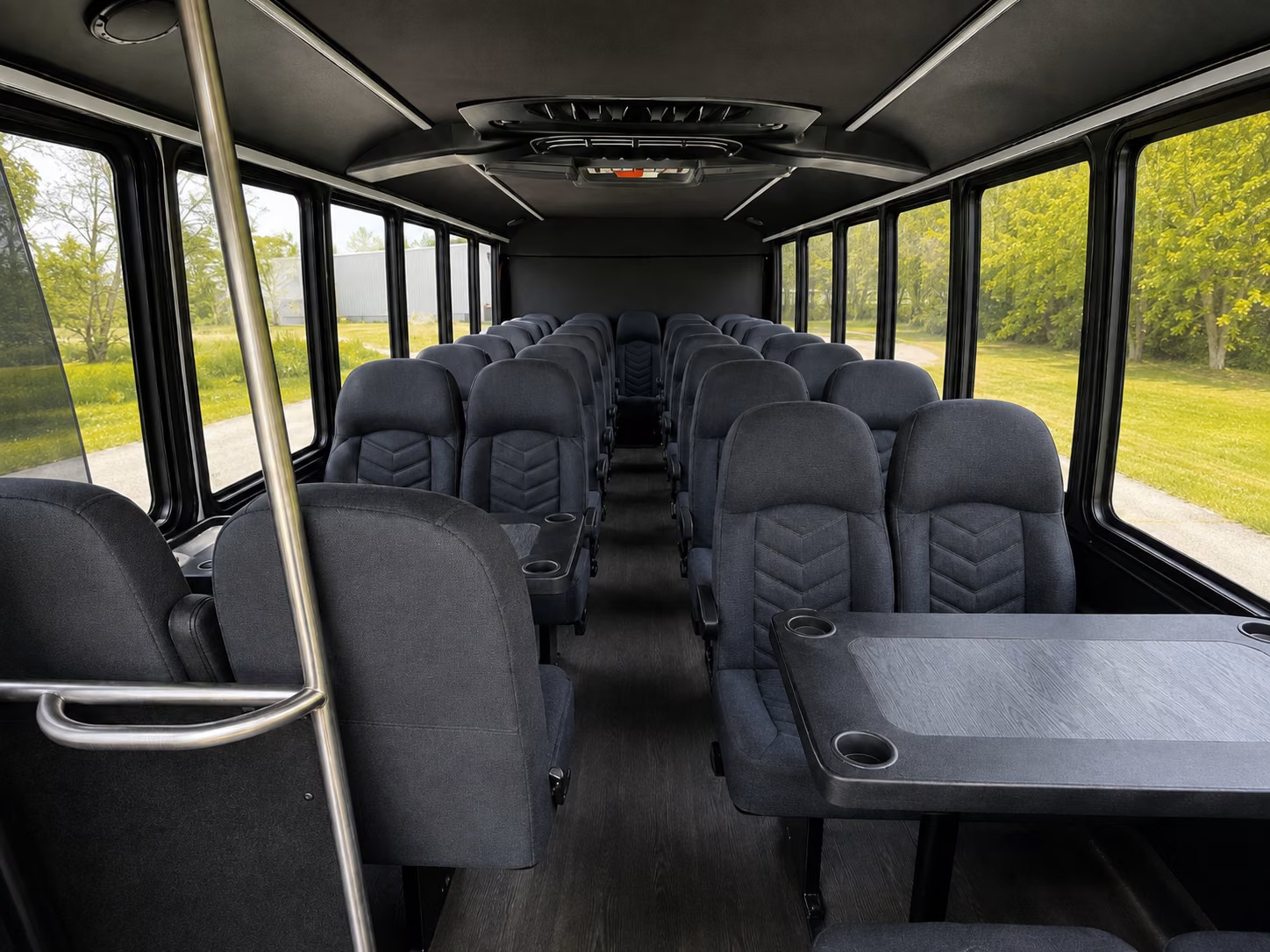 missouri city 20 passenger minibus inside