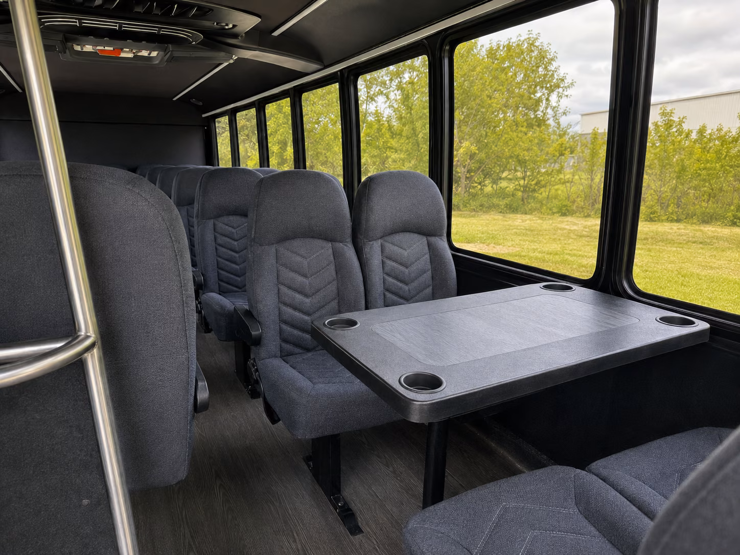missouri city 20 passenger minibus interior