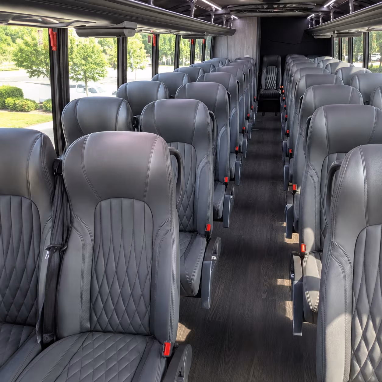 missouri city 30 passenger minibus inside
