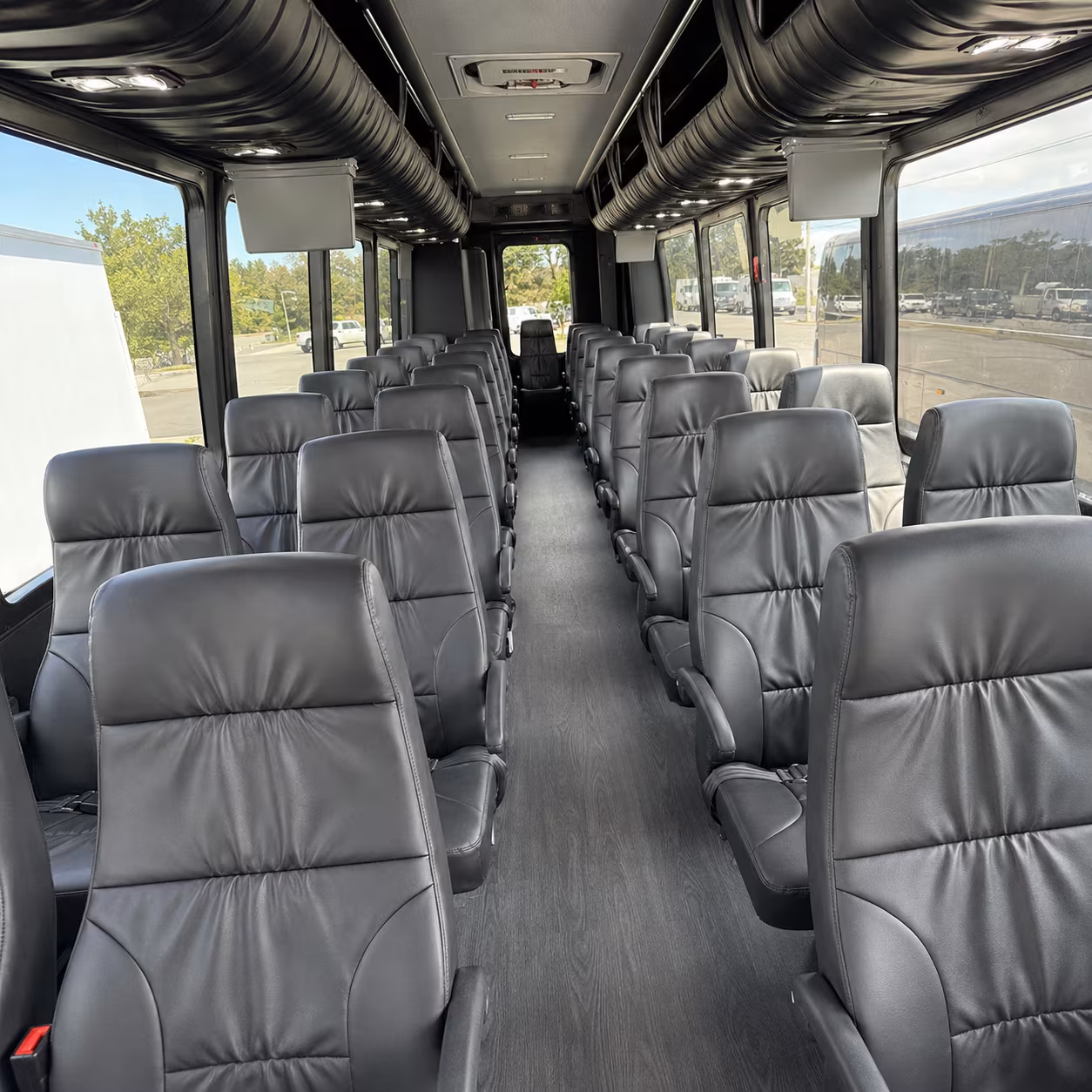 missouri city 35 passenger minibus inside