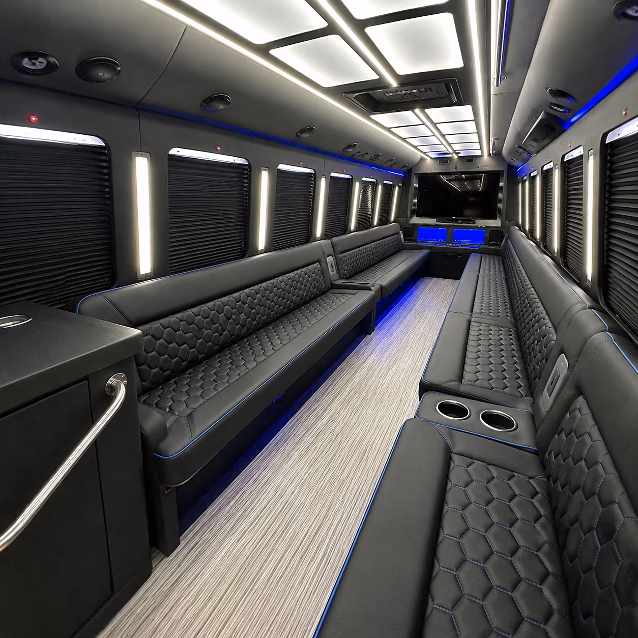 missouri city party bus inside