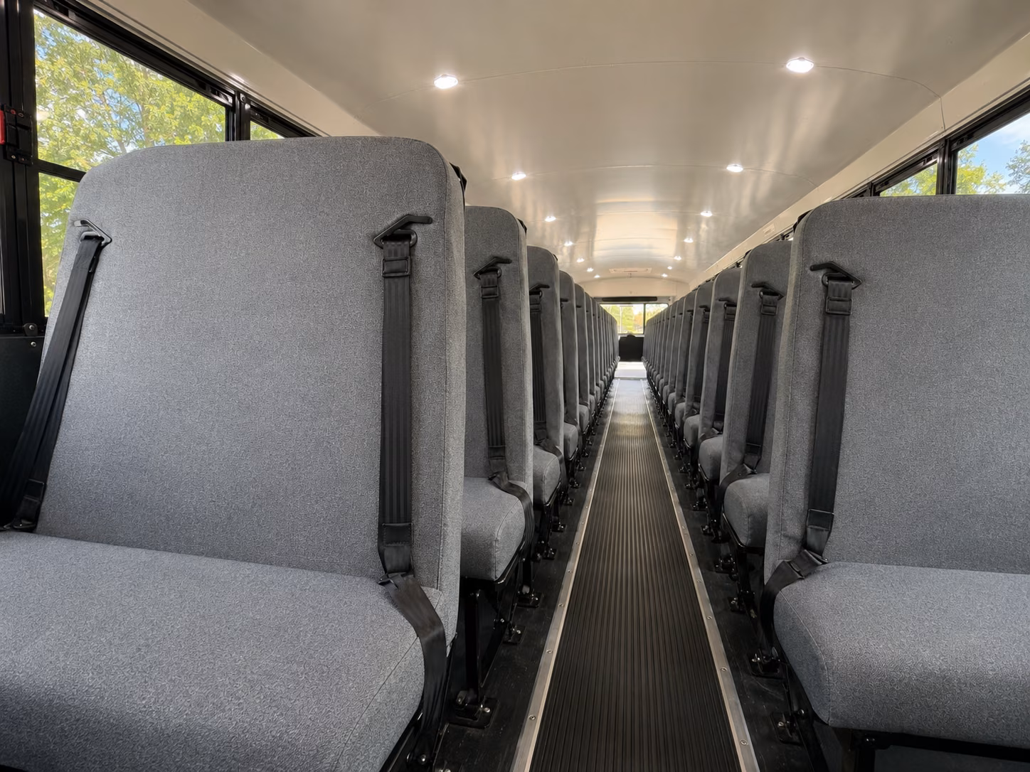 missouri city school bus interior